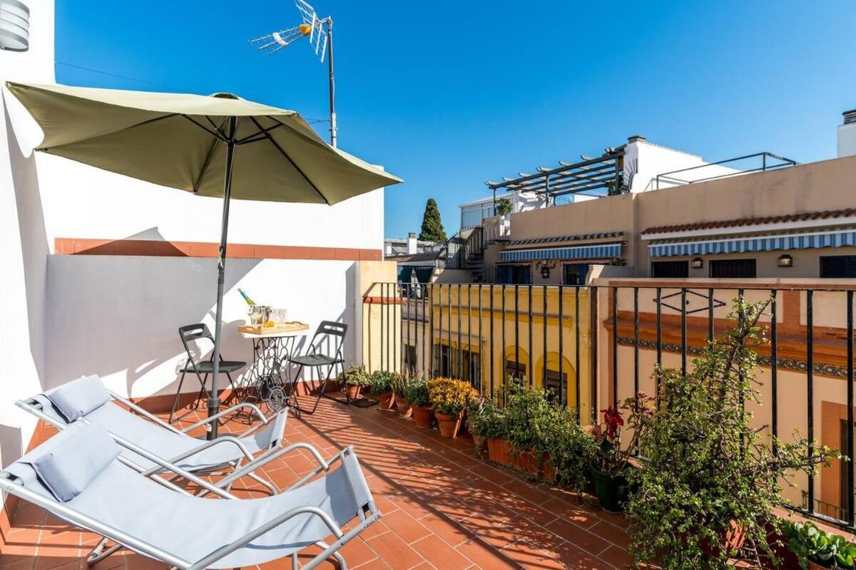 Apartamento Deluxe Terrace. Alameda Севілья Екстер'єр фото