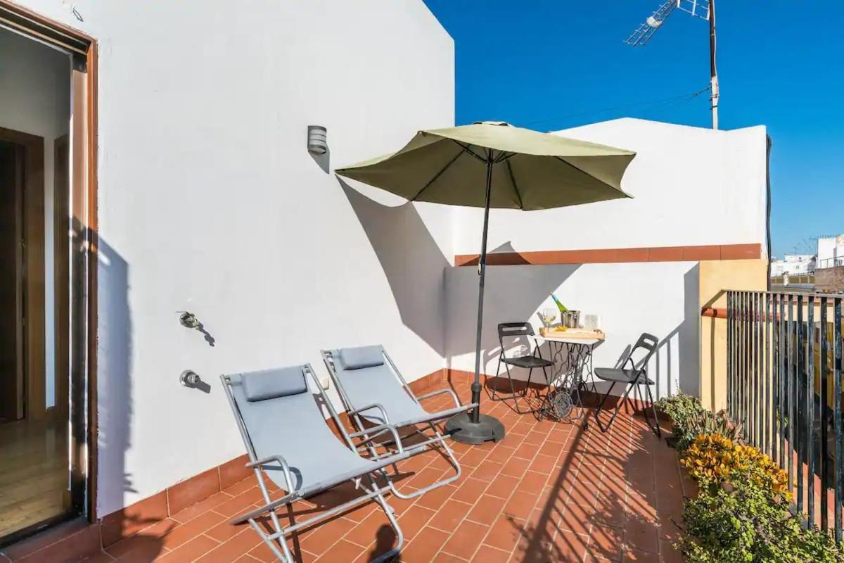 Apartamento Deluxe Terrace. Alameda Севілья Екстер'єр фото